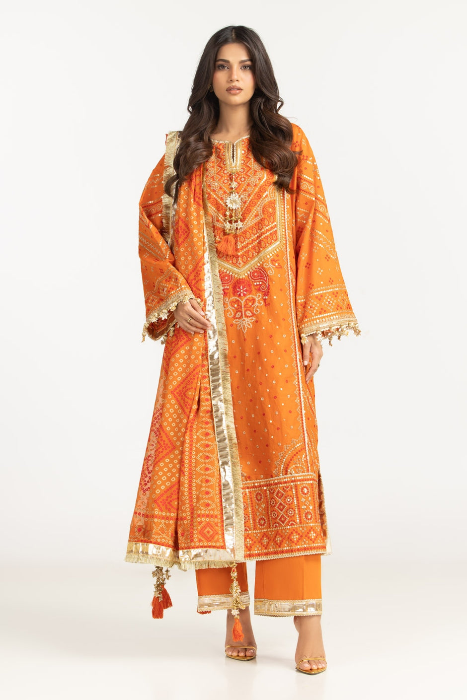 3PC Lawn Embroidered Suit