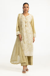 3PC Lawn Embroidered Suit IUSTKSD-768
