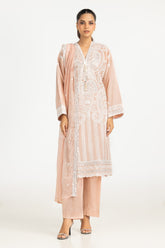 3PC Lawn Embroidered Suit IUSTKSD-788