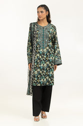 3PC Lawn Printed Suit IUSTKSD-1058