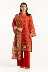 3PC Lawn Printed Suit IUSTKSD-1060