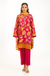 3PC Lawn Printed Suit IUSTKSD-1093