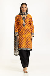 3PC Lawn Printed Suit IUSTKSD-1133