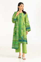3PC Lawn Printed Suit IUSTKSD-1165