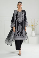 3PC Lawn Printed Suit IUSTKSD-488