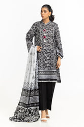 3PC Lawn Printed Suit IUSTKSD-504