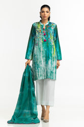 3PC Lawn Printed Suit IUSTKSD-506