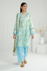 3PC Lawn Printed Suit IUSTKSD-507