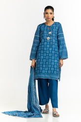 3PC Lawn Printed Suit IUSTKSD-520