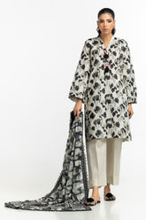 3PC Lawn Printed Suit IUSTKSD-546