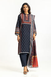 3PC Lawn Printed Suit IUSTKSD-553