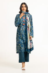 3PC Lawn Printed Suit IUSTKSD-615