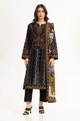 3PC Lawn Printed Suit IUSTKSD-665