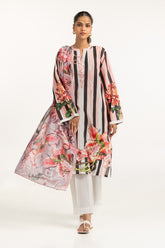 3PC Lawn Printed Suit IUSTKSD-688