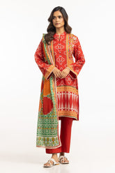 3PC Lawn Printed Suit IUSTKSD-703