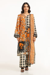 3PC Lawn Printed Suit IUSTKSD-711