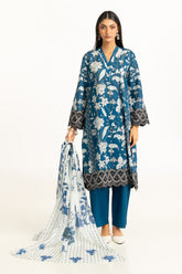3PC Lawn Printed Suit IUSTKSD-866