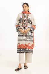 3PC Lawn Printed Suit IUSTKSD-877
