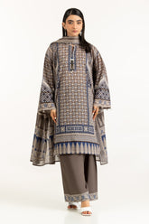 3PC Lawn Printed Suit IUSTKSD-947