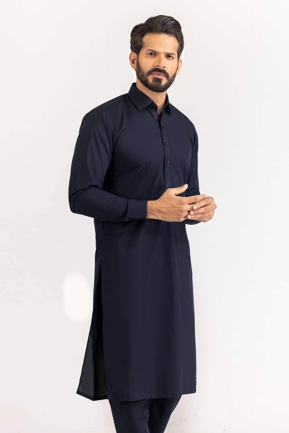 Titanium Latha Unstitched Fabric Cotton-LF-2