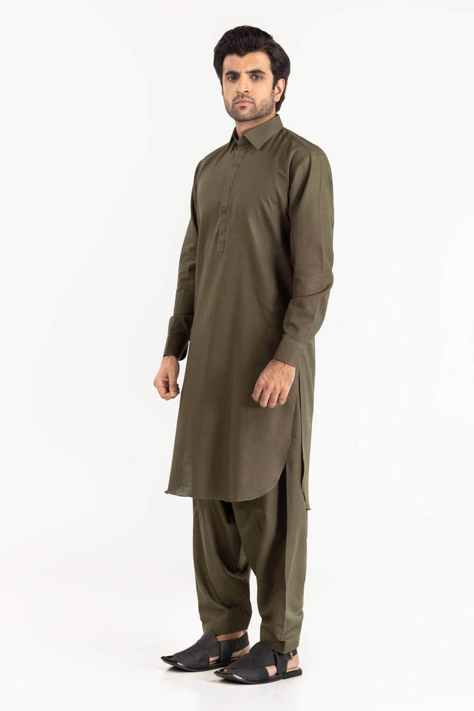 Titanium Latha Unstitched Fabric Cotton-LF-2