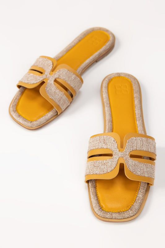 Yellow Slipper IWE-SLP24-015