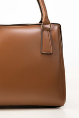 Tan Tote Bag IWB-TTB24-059 Tan Tote Bag IWB-TTB24-059