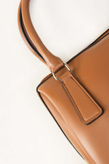 Tan Tote Bag IWB-TTB24-059 Tan Tote Bag IWB-TTB24-059