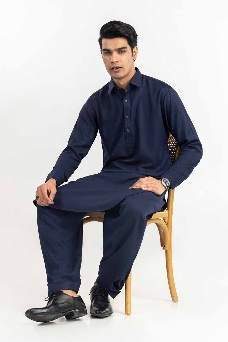 Eminent Unstitched Fabric Blended-LF