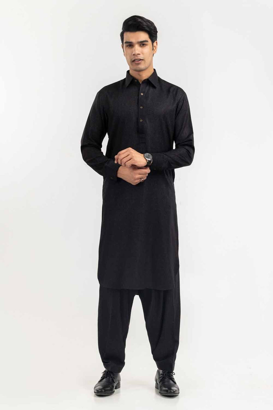 Eminent Unstitched Fabric Blended-LF