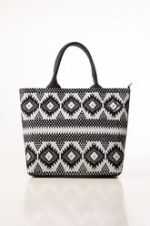 Black And White Handbag IWB-HDB24-018