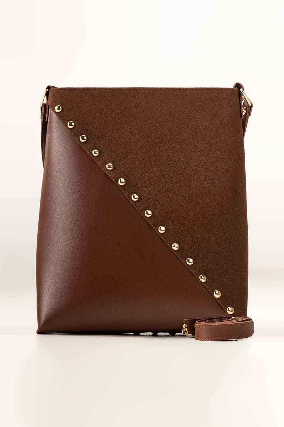 Brown Bucket Bag