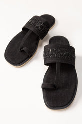 Black Comfy Slipper IWW-CFS24-006