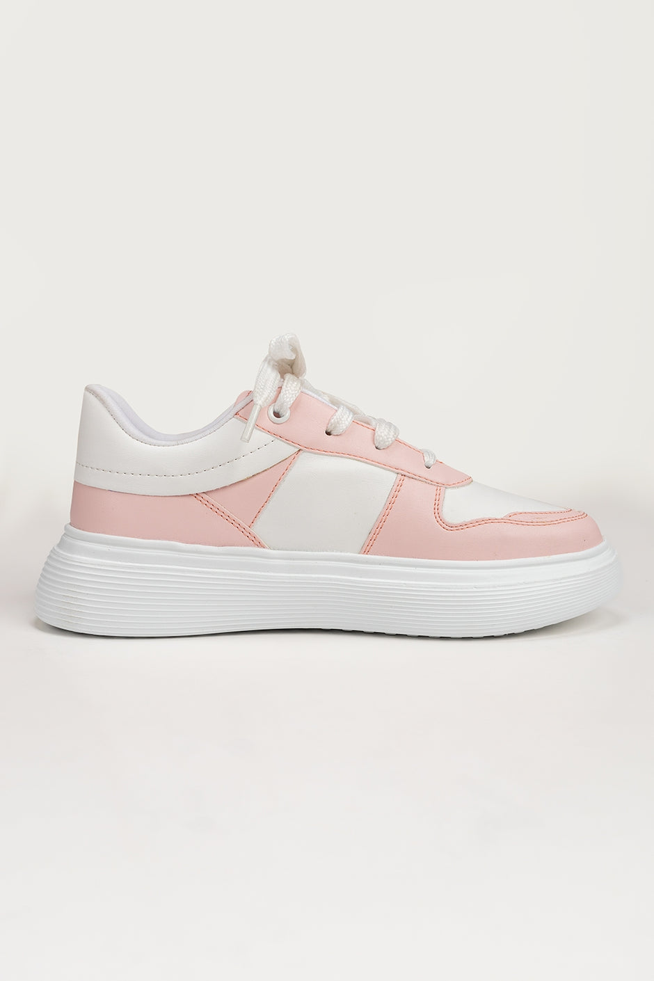 Women Pink White Jogger