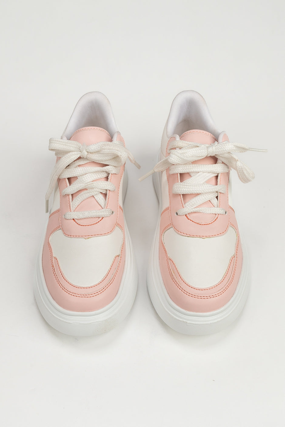 Women Pink White Jogger