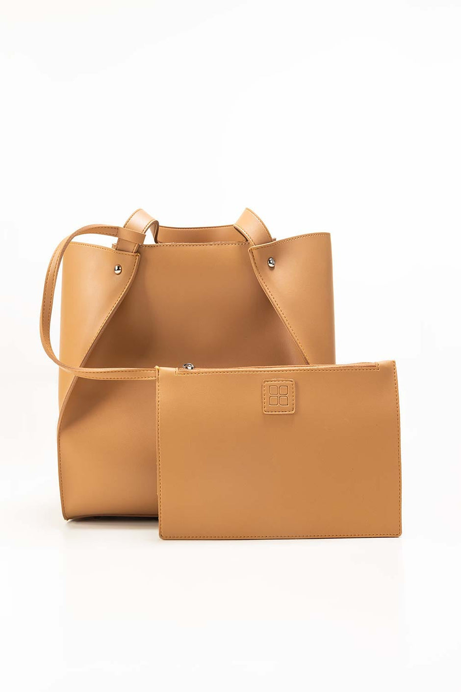 Tan Tote Bag