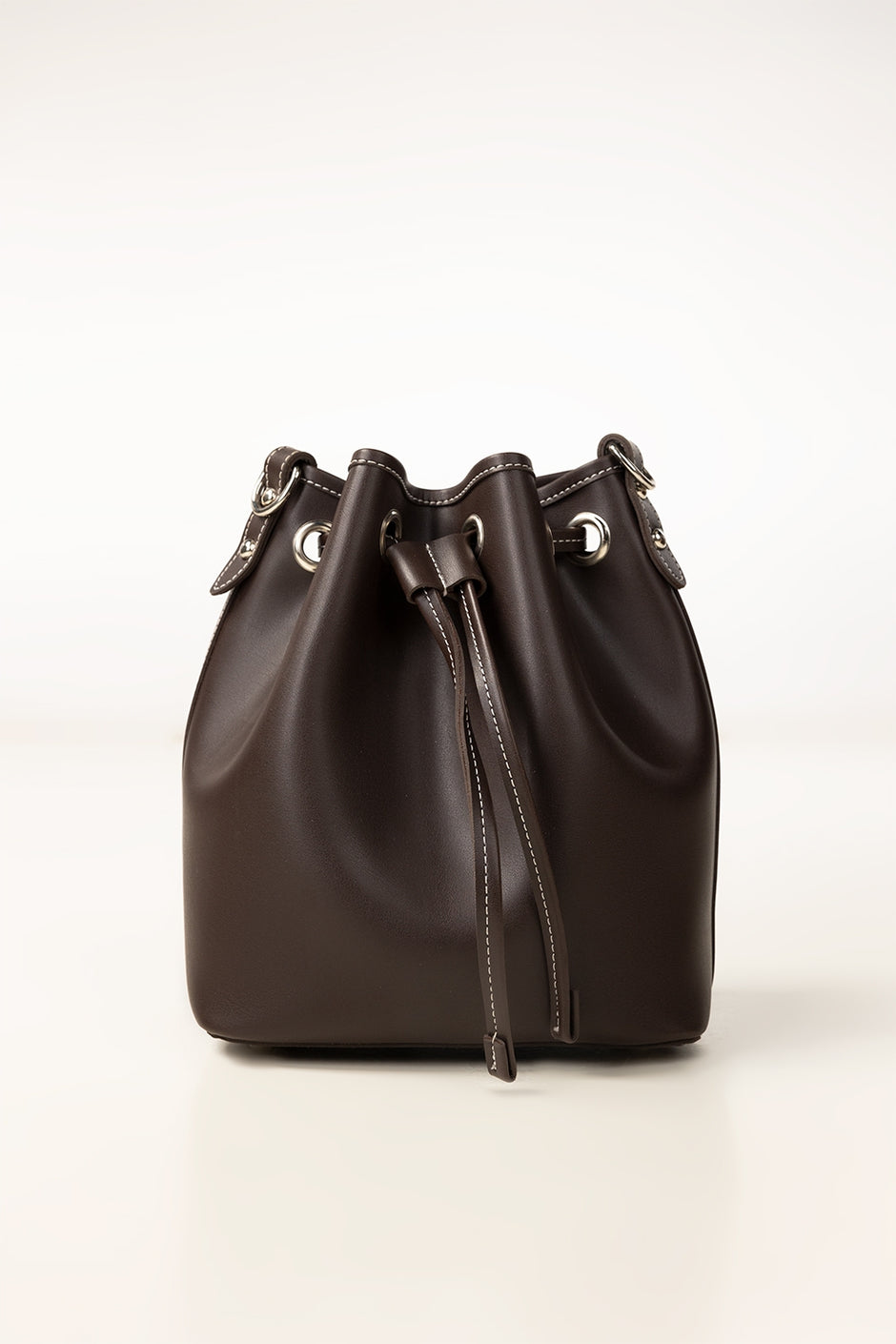 Dark Brown Bucket Bag