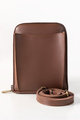 Brown Cross Body WalletIBS-CBW25-002