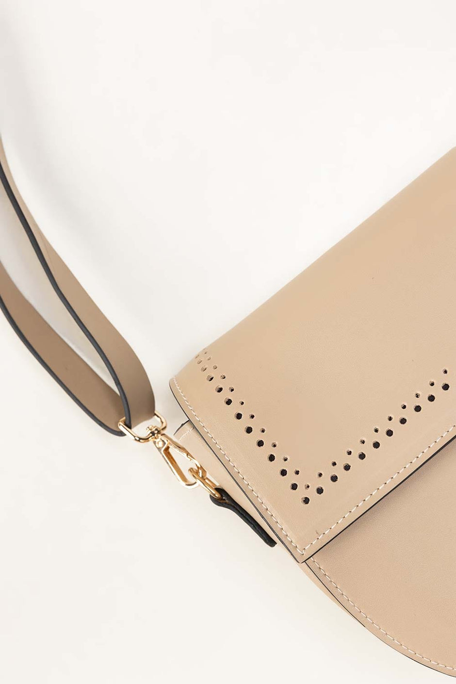 Beige Cross Body Bag
