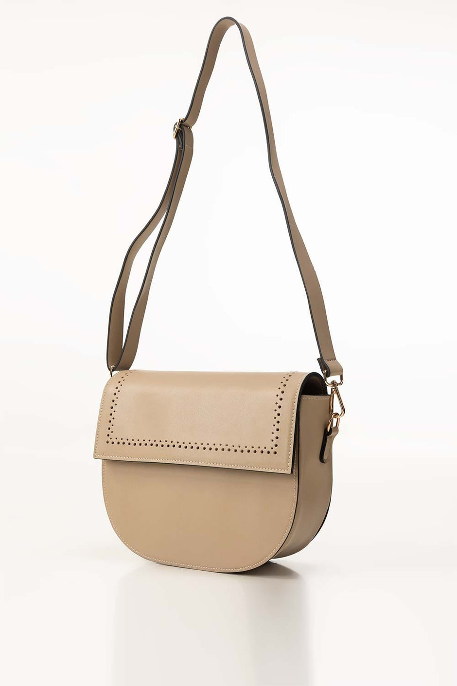 Beige Cross Body Bag