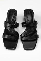 Women Black Heels IFS-HLS25-001 Women Black Heels IFS-HLS25-001