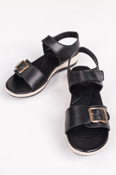 Women Black Sandal IFS-SDL25-003