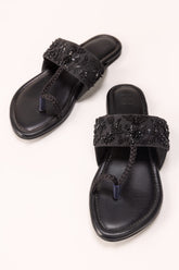 Women Black kolhapuri IFS-KLP25-001