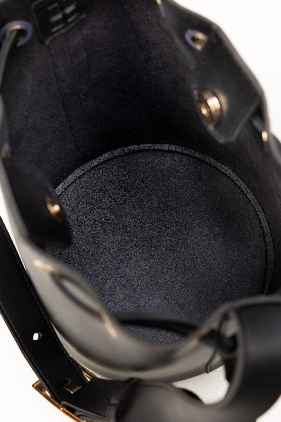 Black Bucket Bag