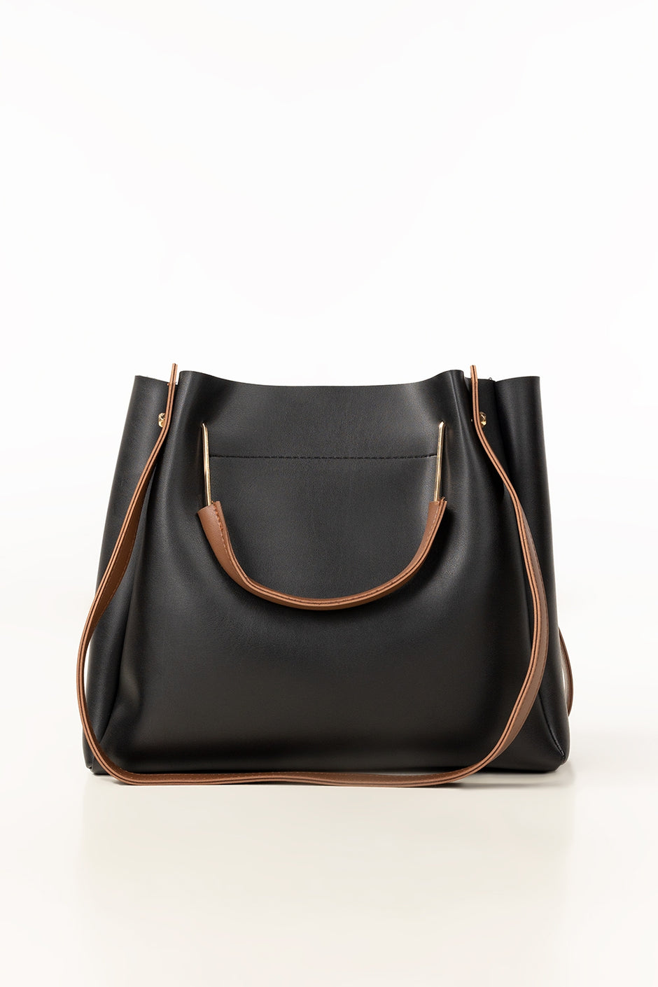 Black Bucket Bag