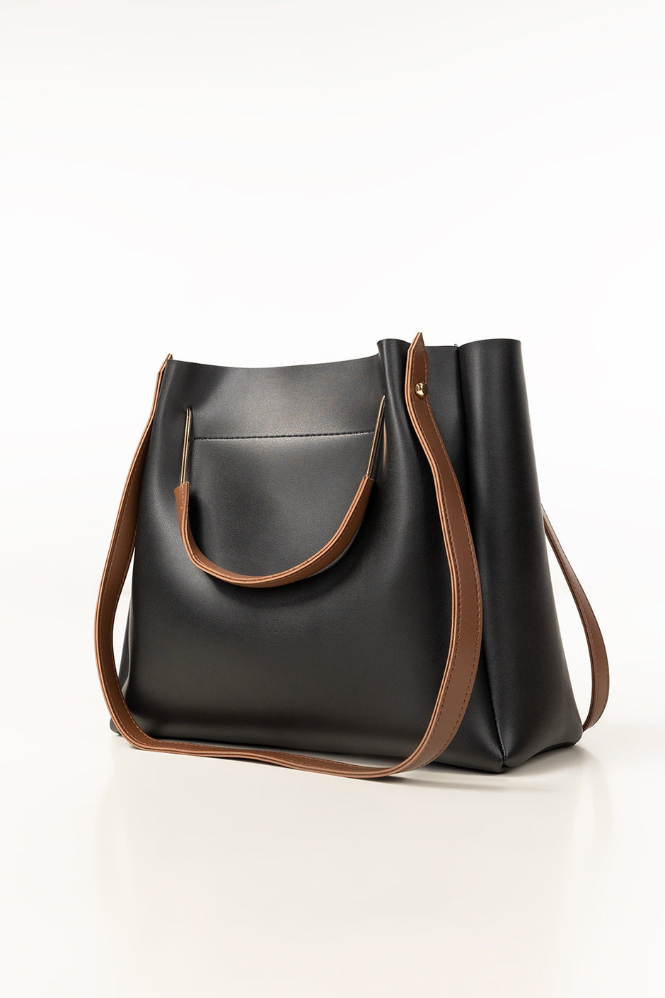Black Bucket Bag
