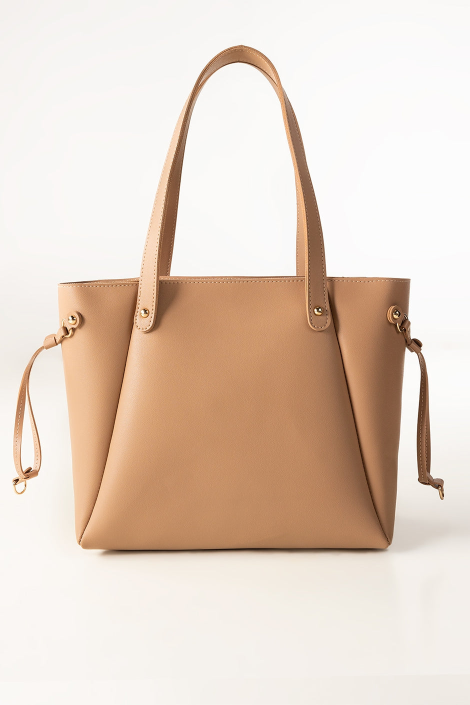 Dark Beige Tote Bag