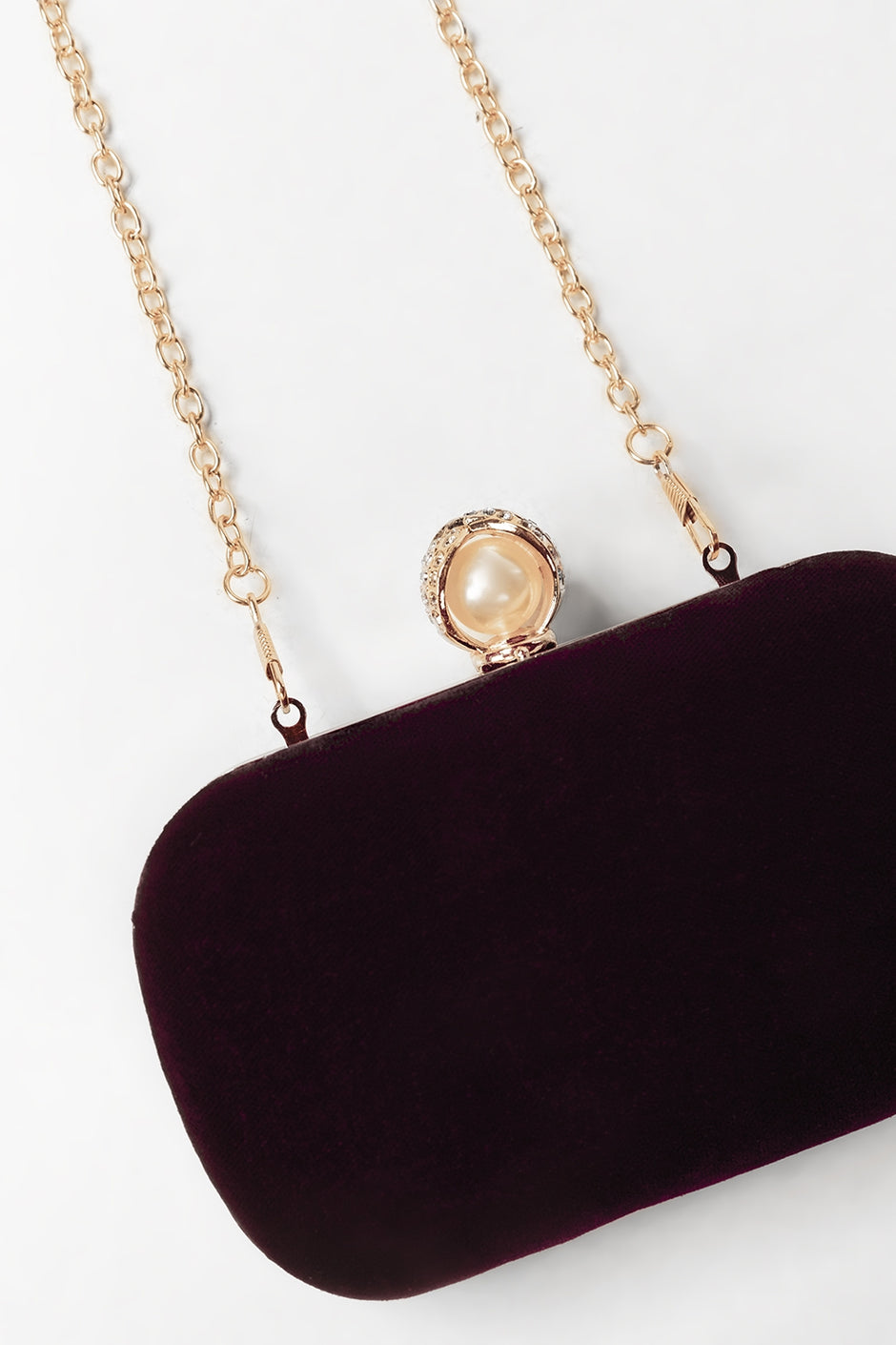 Maroon Clutch