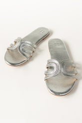 Women Silver Slipper IFS-SLP25-004