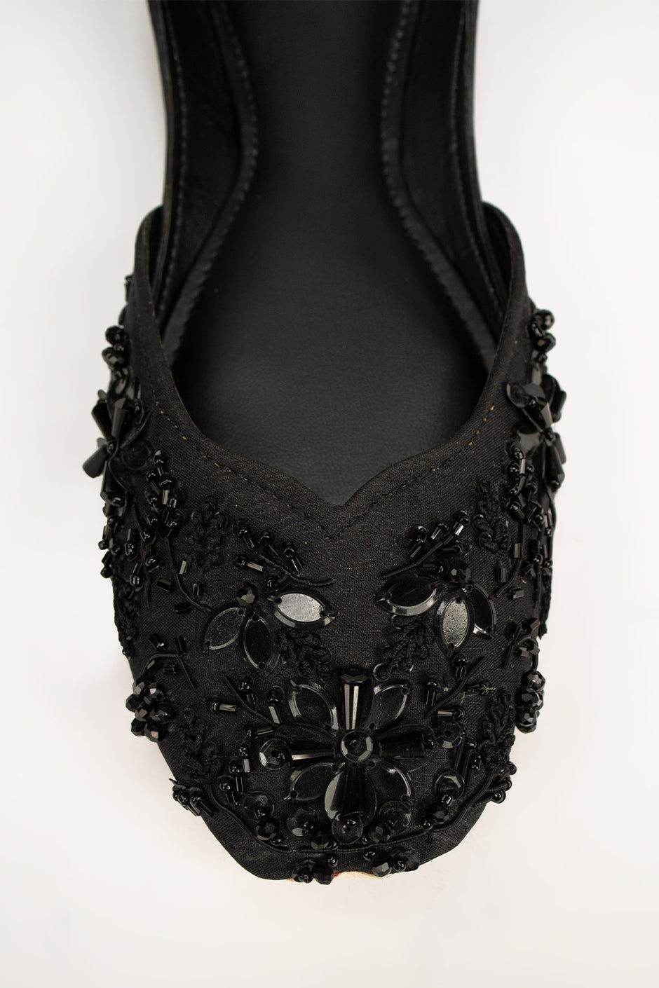 Women Black Khussa